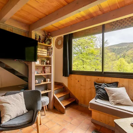 Chaleureux à Eaux-bonnes, 2 Chambres, Résidence Tranquille, Idéal été/hiver - Fr-1-400-129 Apartamento